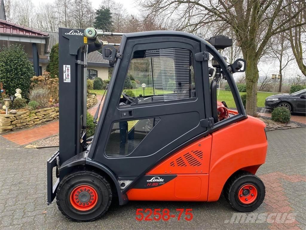 Linde H 35 T 02 Περονοφόρα ανυψωτικά κλαρκ με φυσικό αέριο LPG