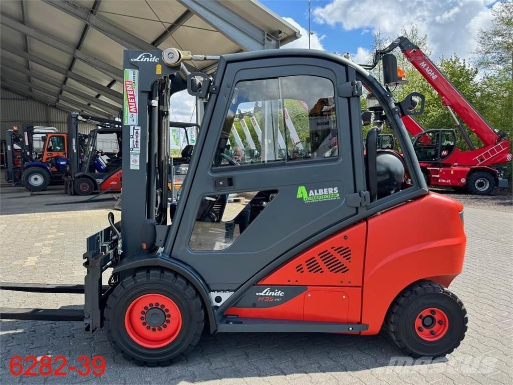Linde H 35 T 02 EVO Περονοφόρα ανυψωτικά κλαρκ με φυσικό αέριο LPG