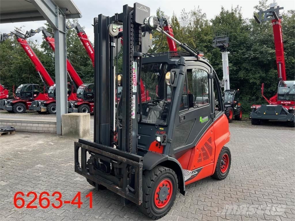 Linde H 40 T 02 EVO Περονοφόρα ανυψωτικά κλαρκ με φυσικό αέριο LPG