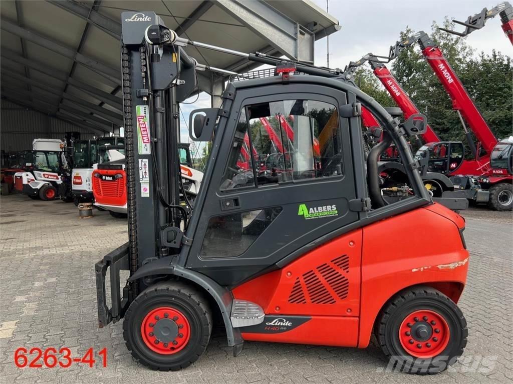Linde H 40 T 02 EVO Περονοφόρα ανυψωτικά κλαρκ με φυσικό αέριο LPG
