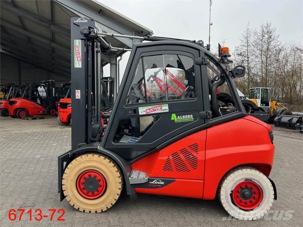 Linde H 50 T - 02 EVO Περονοφόρα ανυψωτικά κλαρκ με φυσικό αέριο LPG