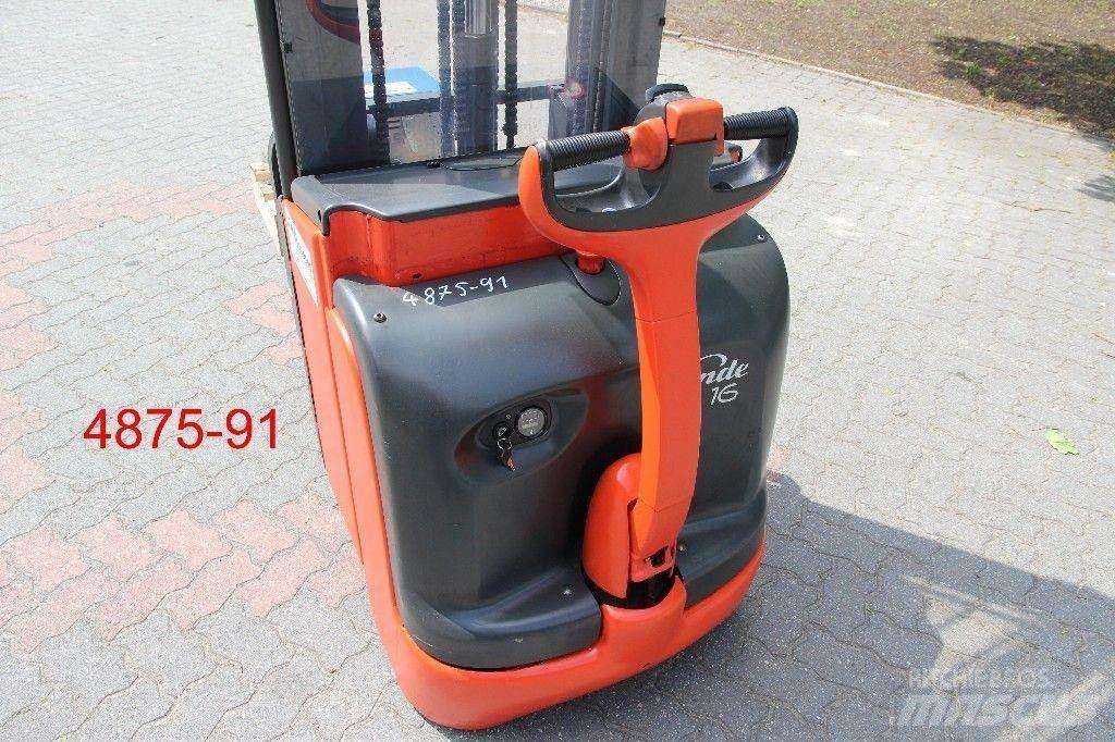 Linde L 16 i Παλετοφόρα πεζού χειριστή με ιστό