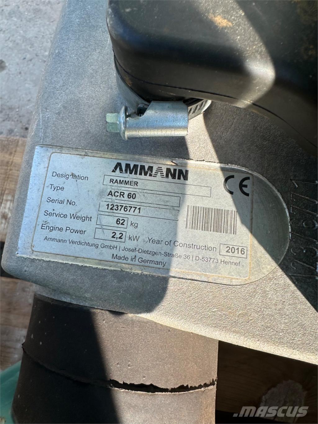 Ammann ACR60 Κόπανοι