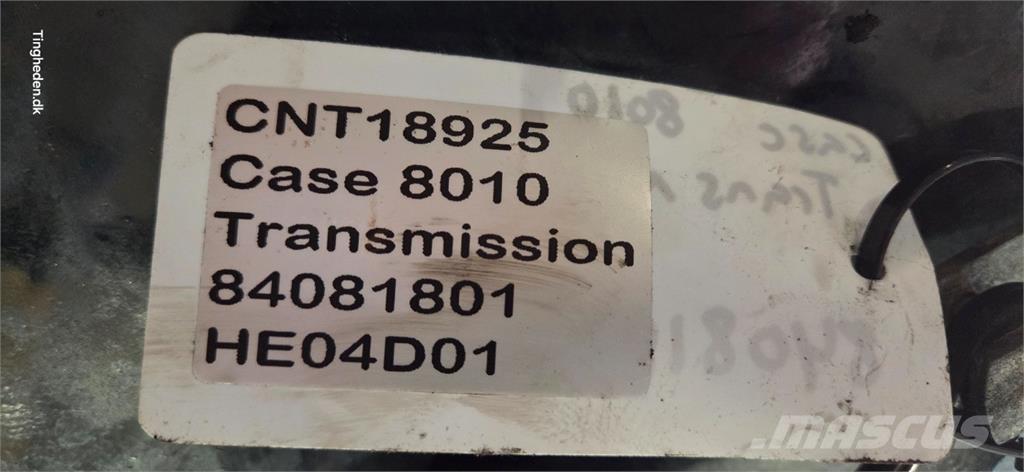 CASE 8010 Μετάδοση