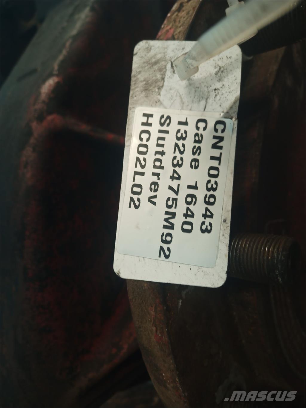 Case IH 1640 Εξαρτήματα θεριζοαλωνιστικών μηχανών