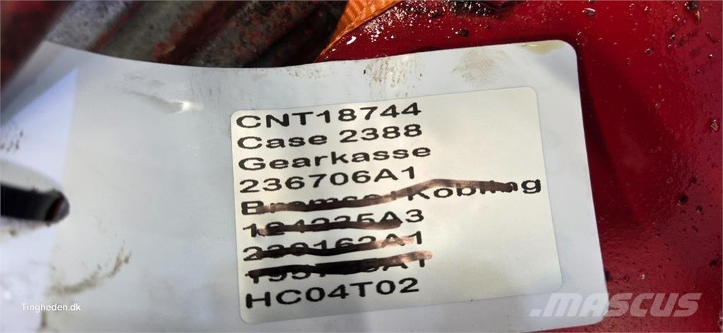 Case IH 2388 Μετάδοση