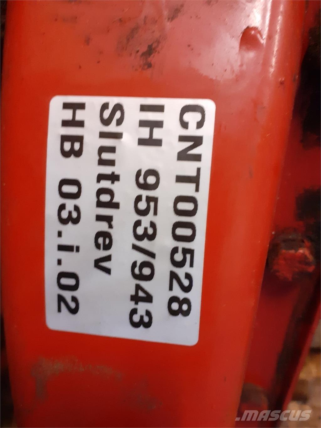 Case IH 953 Εξαρτήματα θεριζοαλωνιστικών μηχανών