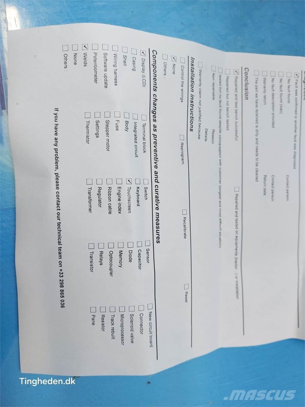 CASE Maxxum 115 Ηλεκτρονικά