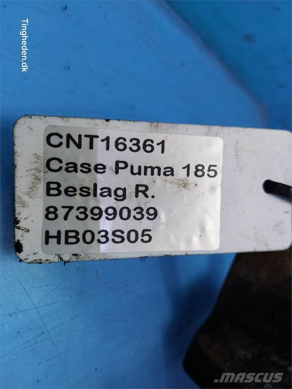 CASE Puma 185 Καμπίνες και εσωτερικό