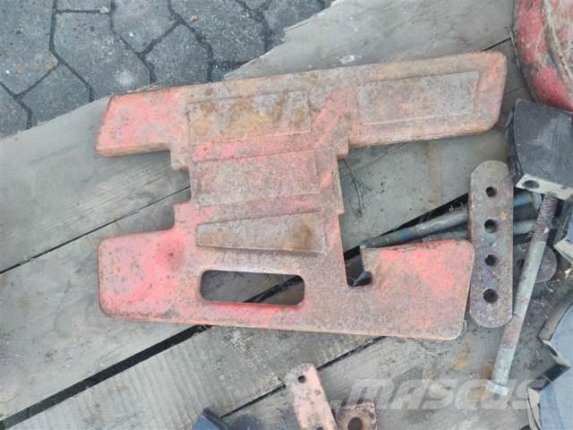 CASE Vægtklods Μπροστινά βαρίδια