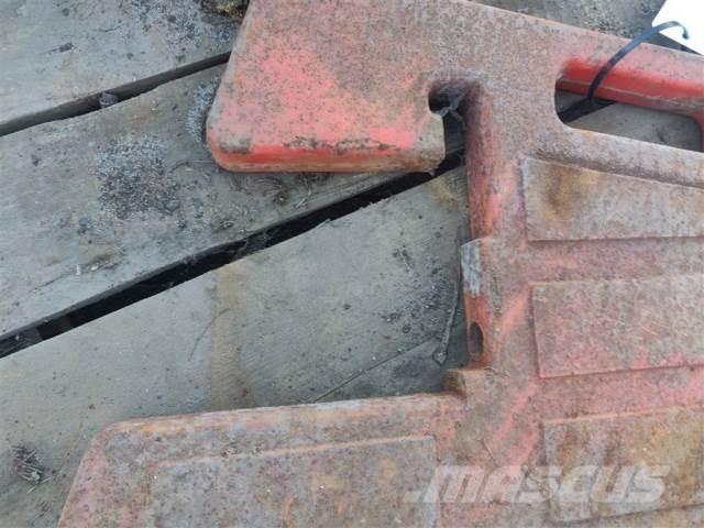 CASE Vægtklods Μπροστινά βαρίδια