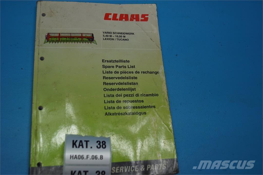 CLAAS 30 Vario Άλλα γεωργικά μηχανήματα