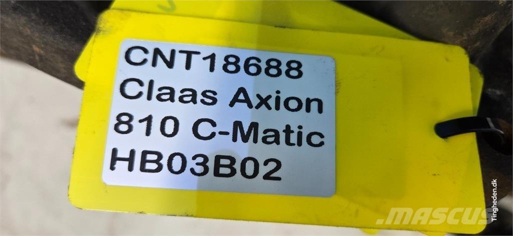 CLAAS Axion 810 Μετάδοση