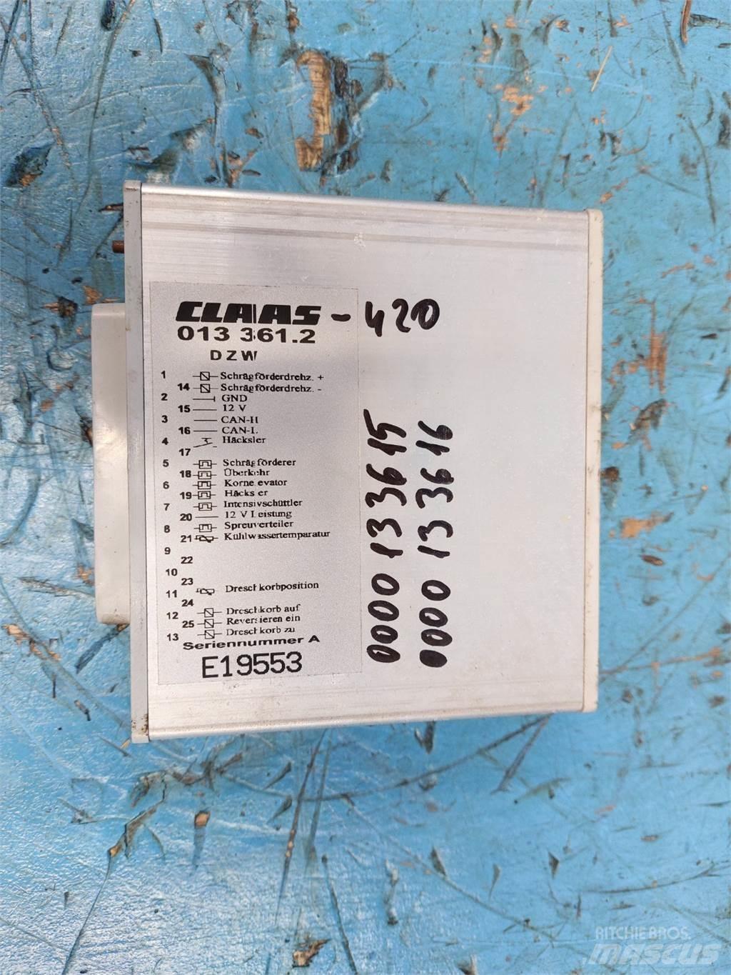 CLAAS Lexion 420 Ηλεκτρονικά