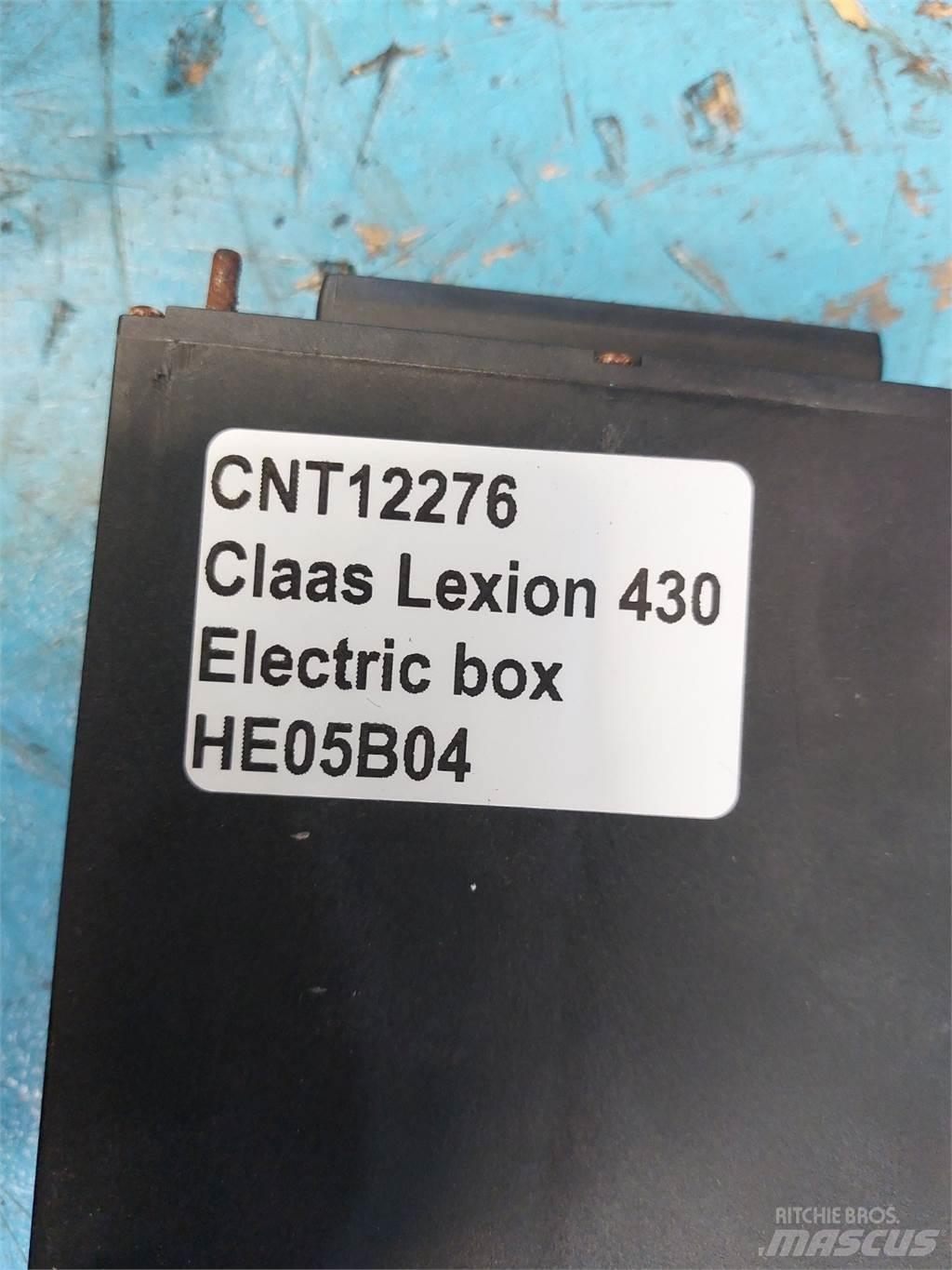 CLAAS Lexion 430 Ηλεκτρονικά