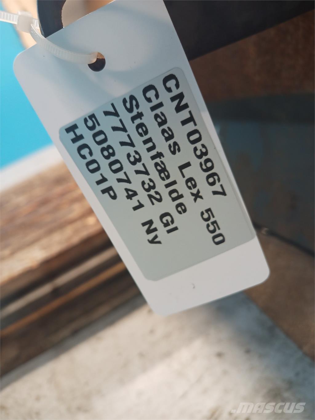 CLAAS Lexion 550 Άλλα γεωργικά μηχανήματα