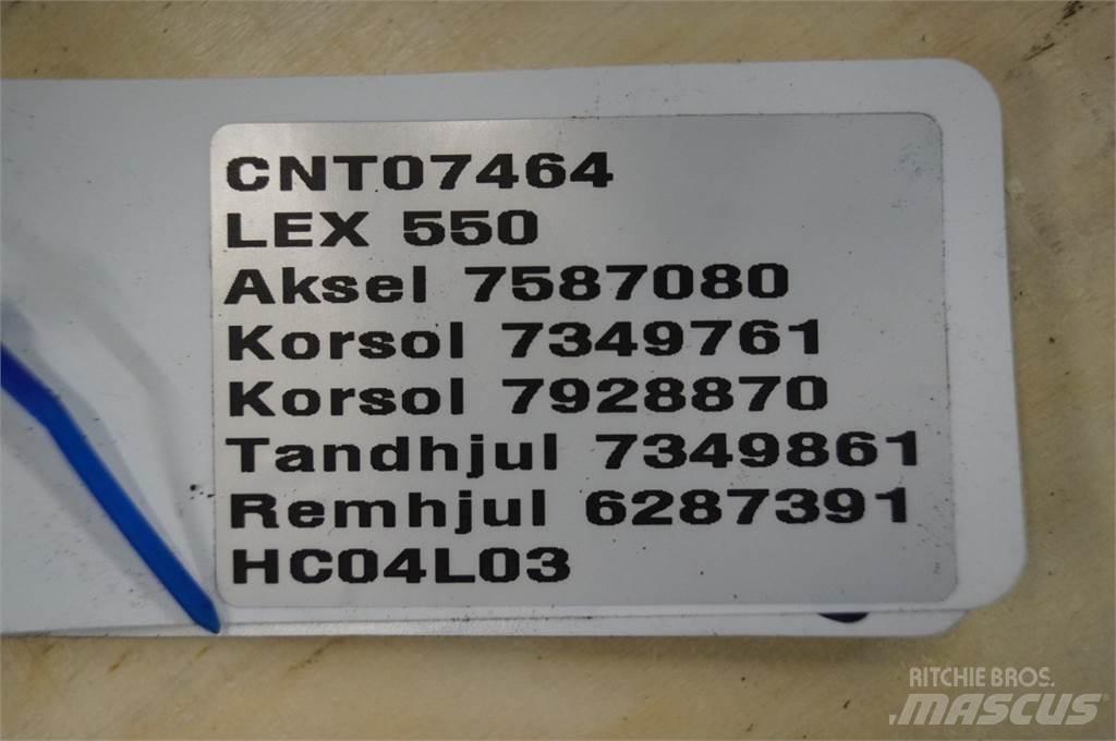 CLAAS Lexion 550 Άλλα γεωργικά μηχανήματα
