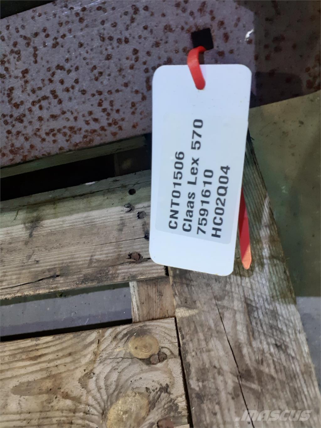 CLAAS Lexion 570 Εξαρτήματα θεριζοαλωνιστικών μηχανών