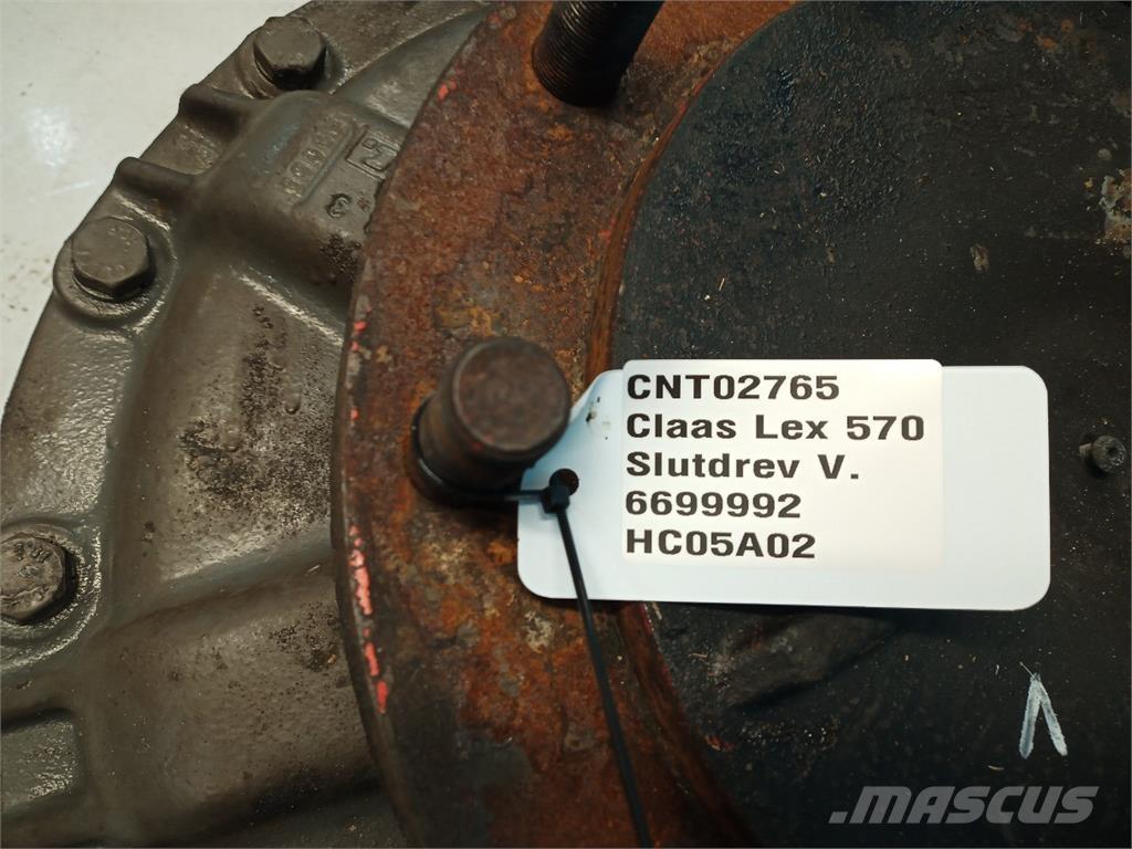 CLAAS Lexion 570 Εξαρτήματα θεριζοαλωνιστικών μηχανών