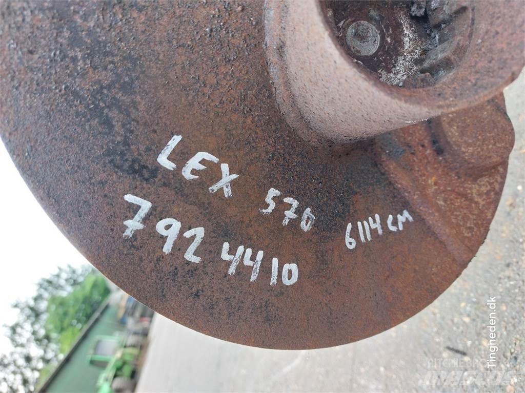 CLAAS Lexion 570 Εξαρτήματα θεριζοαλωνιστικών μηχανών