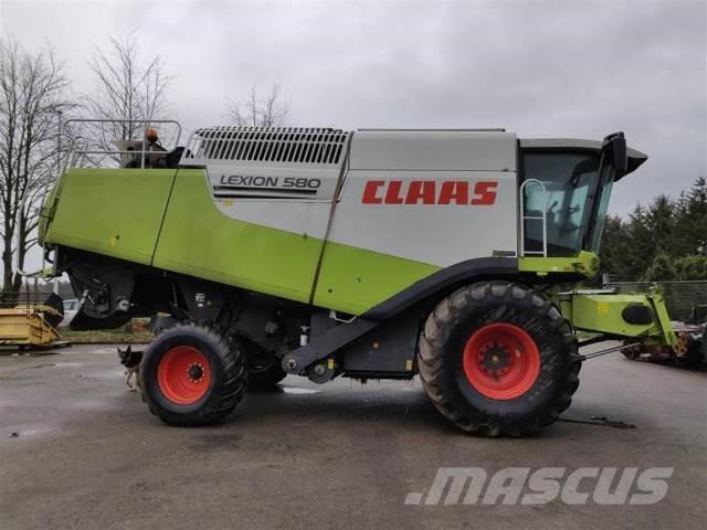 CLAAS Lexion 580 Θεριζοαλωνιστικές μηχανές