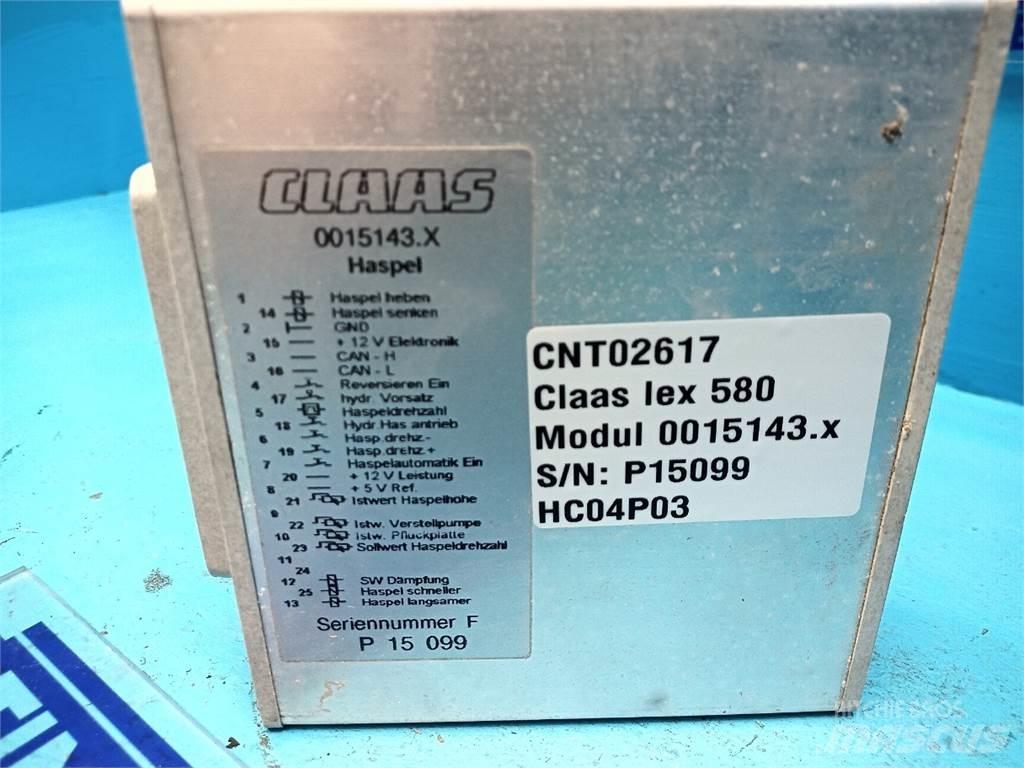 CLAAS Lexion 580 Ηλεκτρονικά