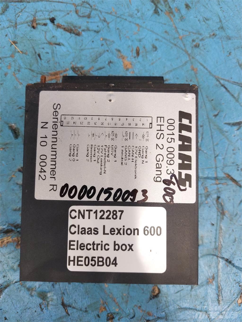 CLAAS Lexion 600 Ηλεκτρονικά