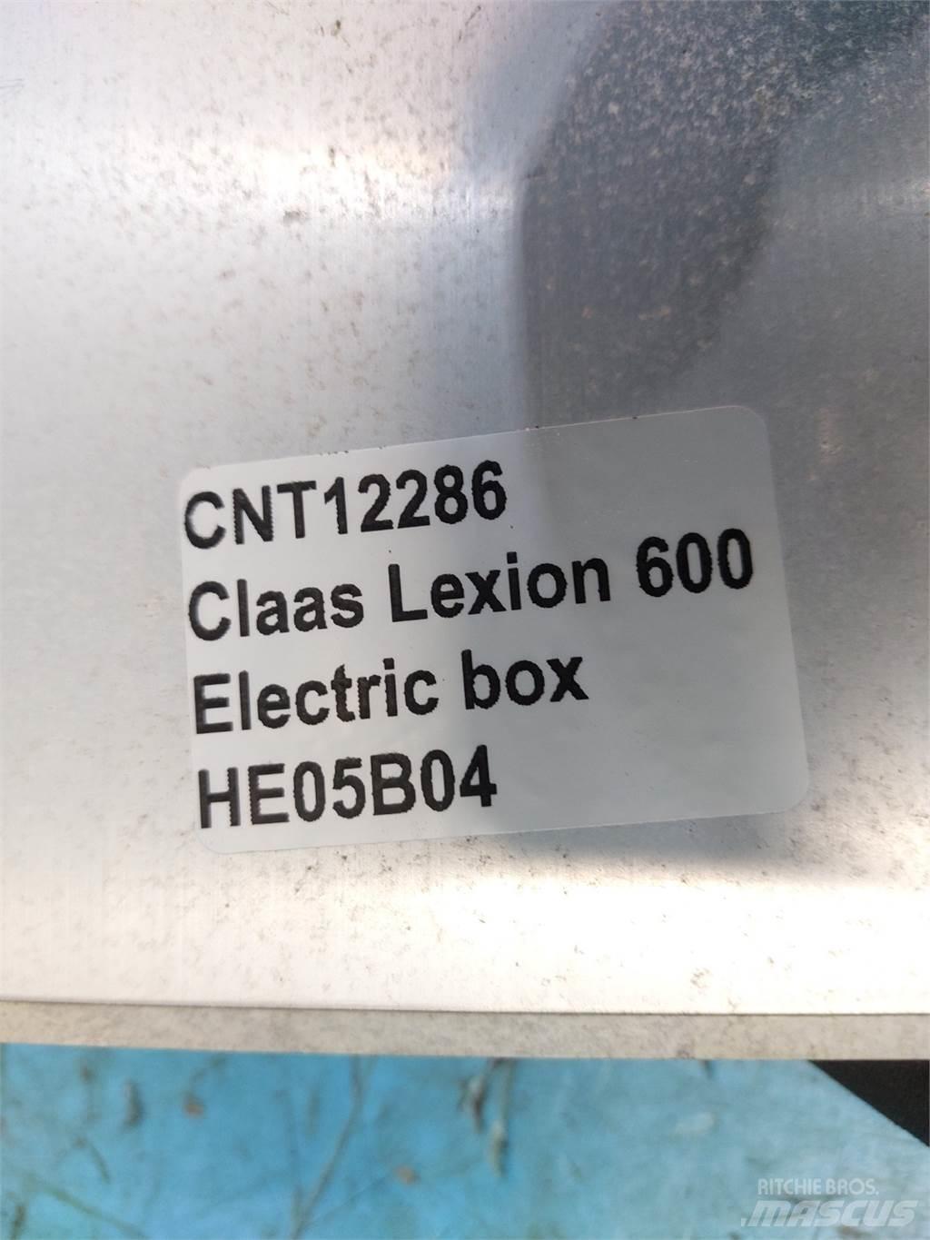CLAAS Lexion 600 Ηλεκτρονικά