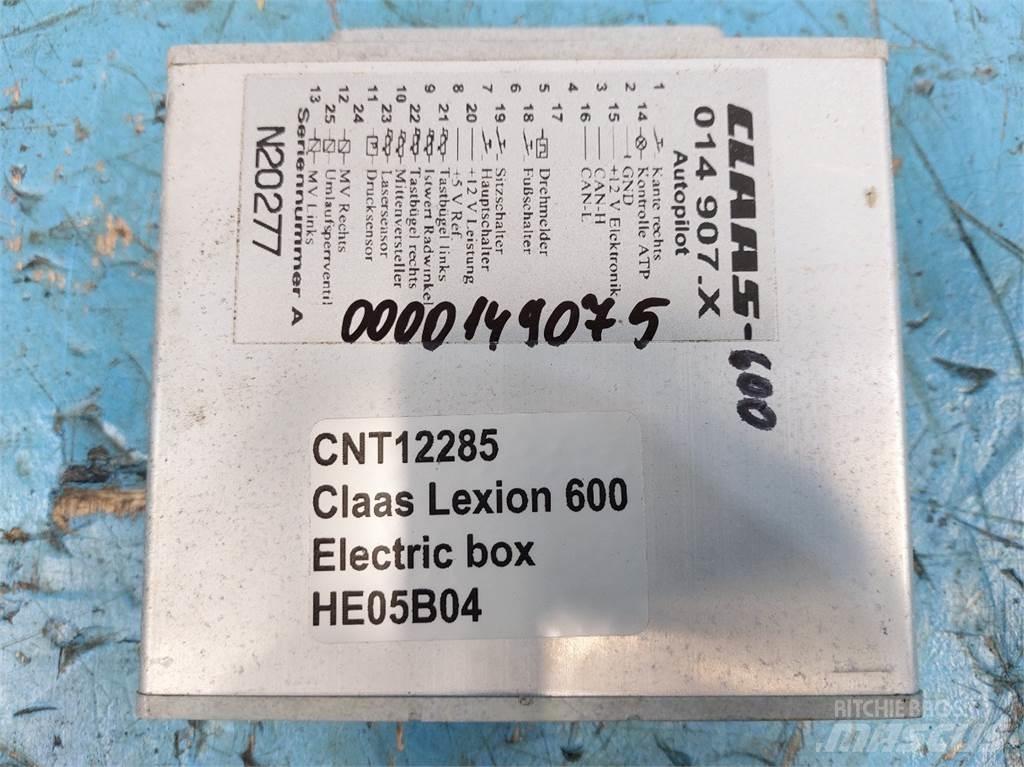 CLAAS Lexion 600 Ηλεκτρονικά