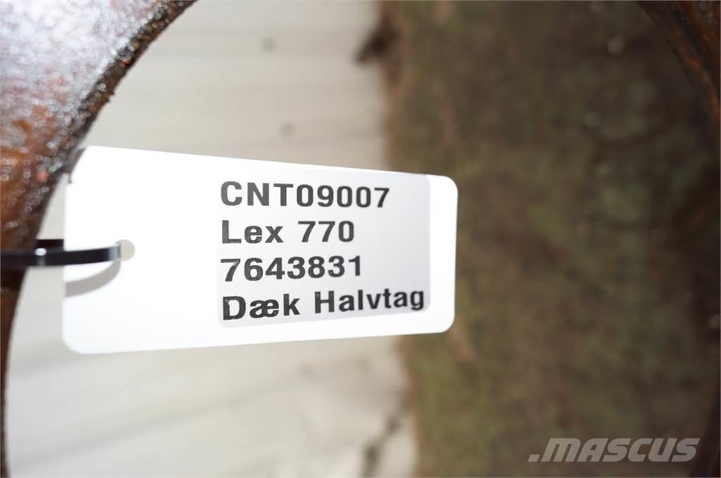 CLAAS Lexion 770 Εξαρτήματα θεριζοαλωνιστικών μηχανών
