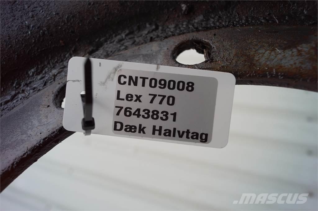 CLAAS Lexion 770 Εξαρτήματα θεριζοαλωνιστικών μηχανών