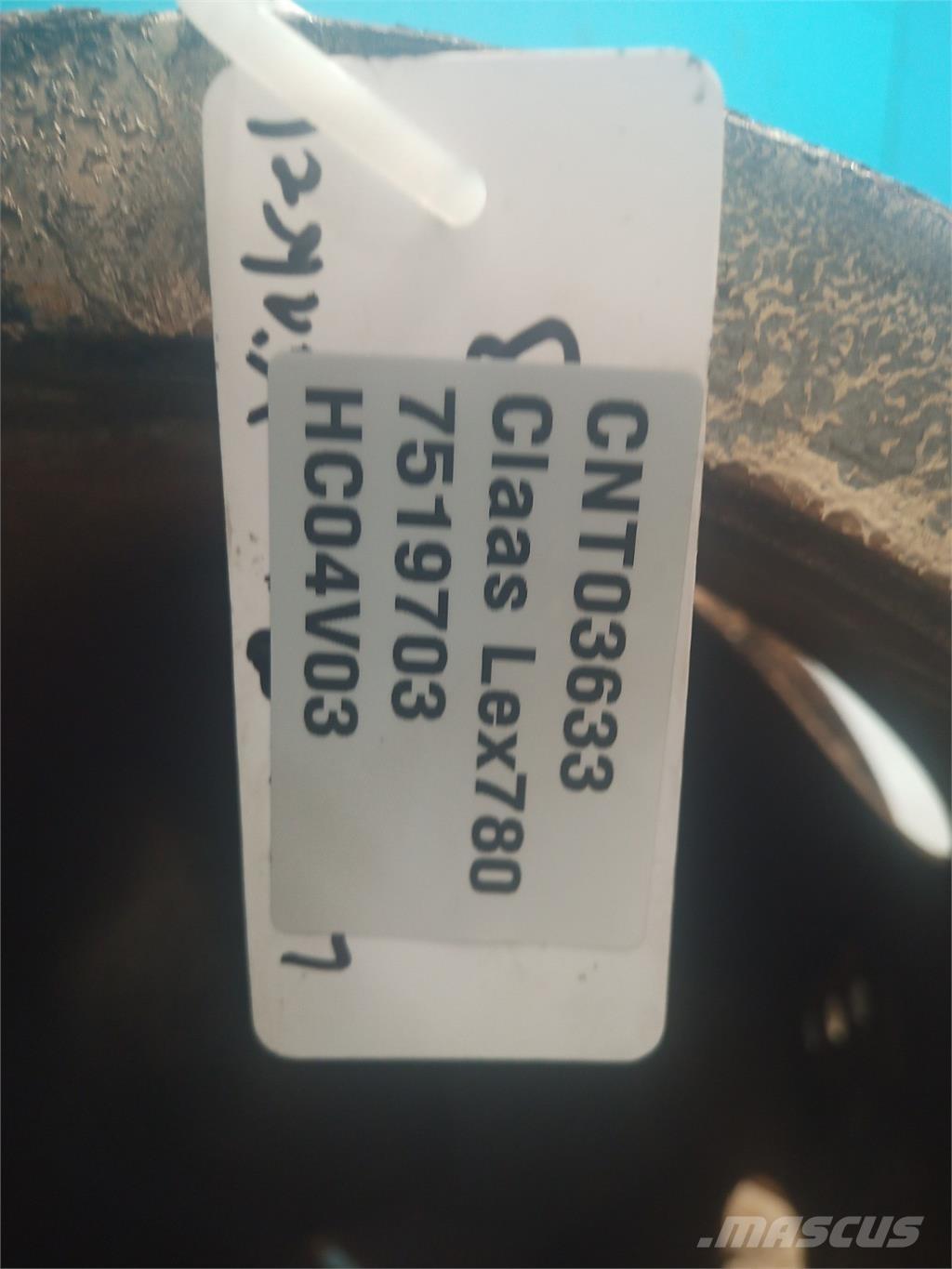 CLAAS Lexion 780 Εξαρτήματα θεριζοαλωνιστικών μηχανών