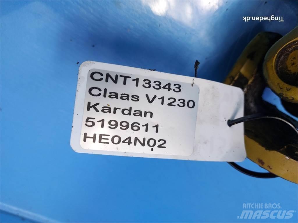 CLAAS V1230 Εξαρτήματα θεριζοαλωνιστικών μηχανών