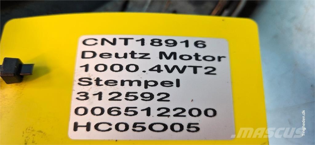 Deutz 1000.4WT2 Κινητήρες