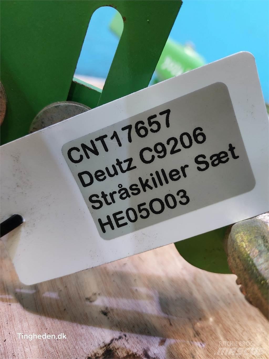Deutz C9206 Εξαρτήματα θεριζοαλωνιστικών μηχανών