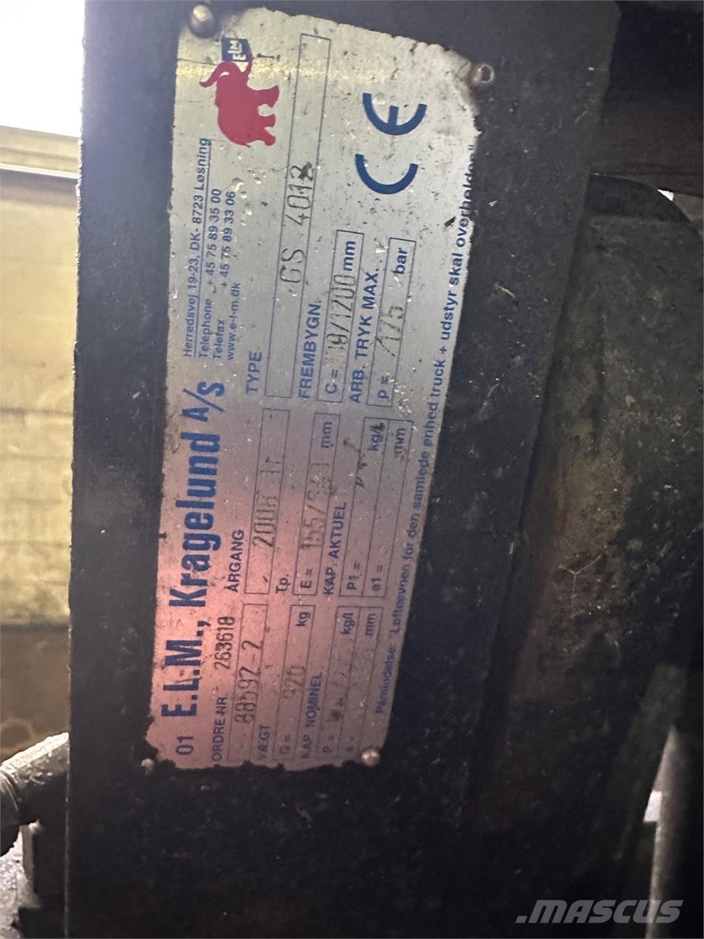 Elm Sax aggregat Λοιπά προσαρτούμενα εξαρτήματα και κατασκευαστικά στοιχεία