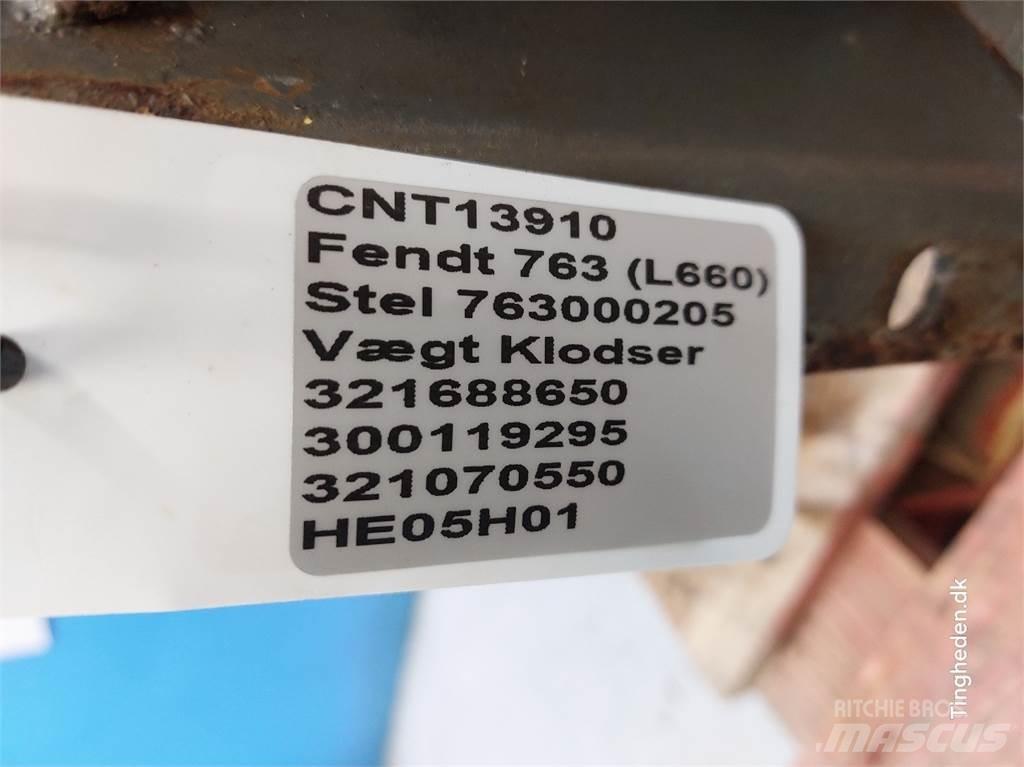 Fendt 763 Εξαρτήματα θεριζοαλωνιστικών μηχανών