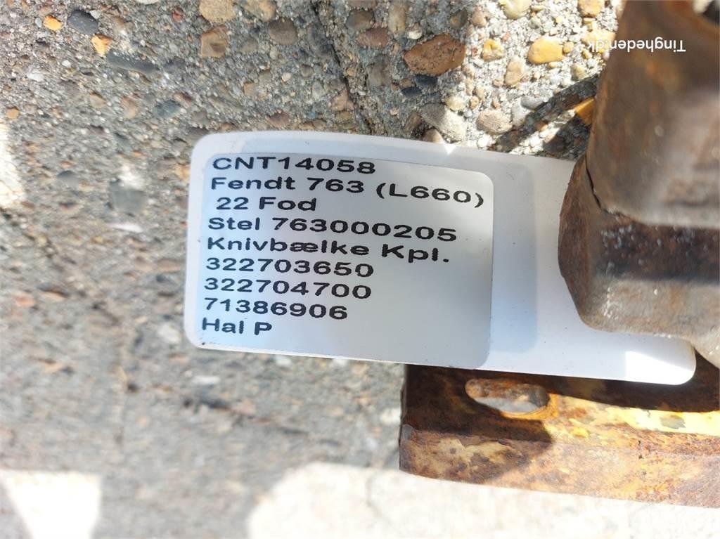 Fendt 763 Εξαρτήματα θεριζοαλωνιστικών μηχανών