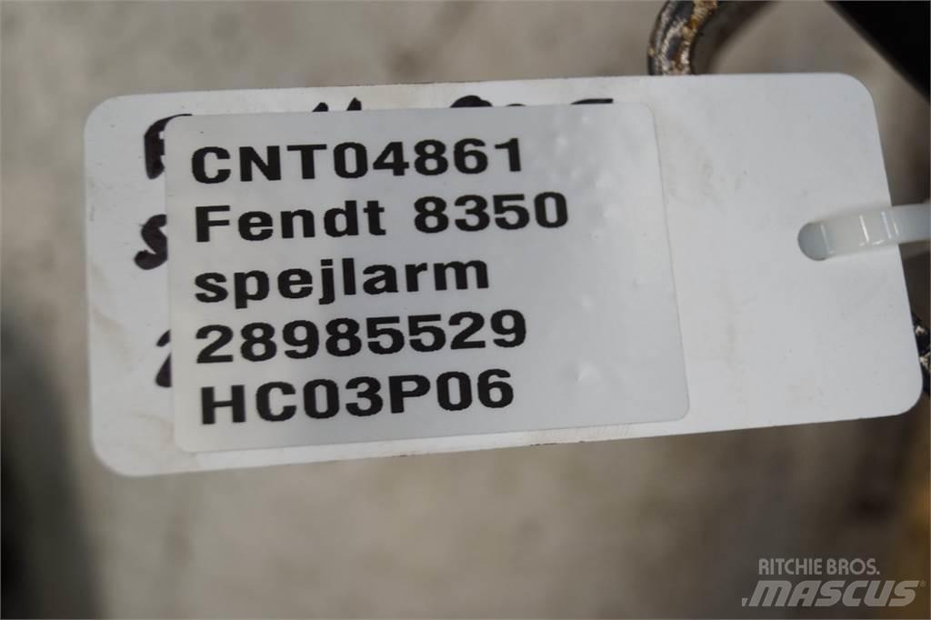 Fendt 8350 Καμπίνες και εσωτερικό