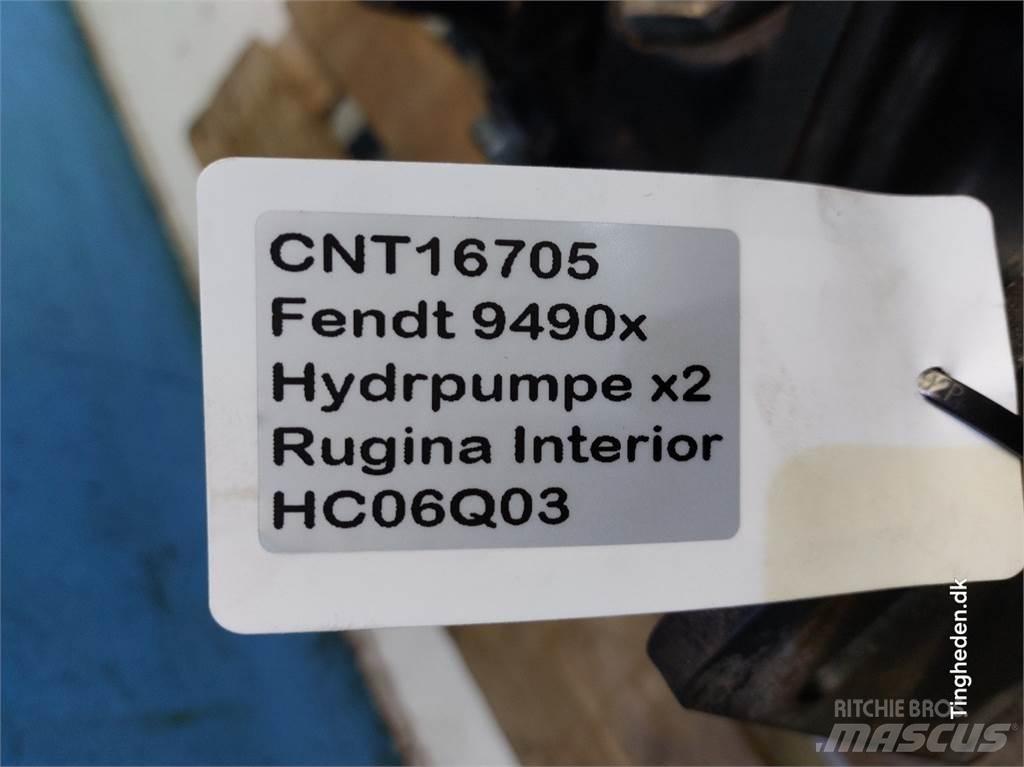 Fendt 9490X Υδραυλικά