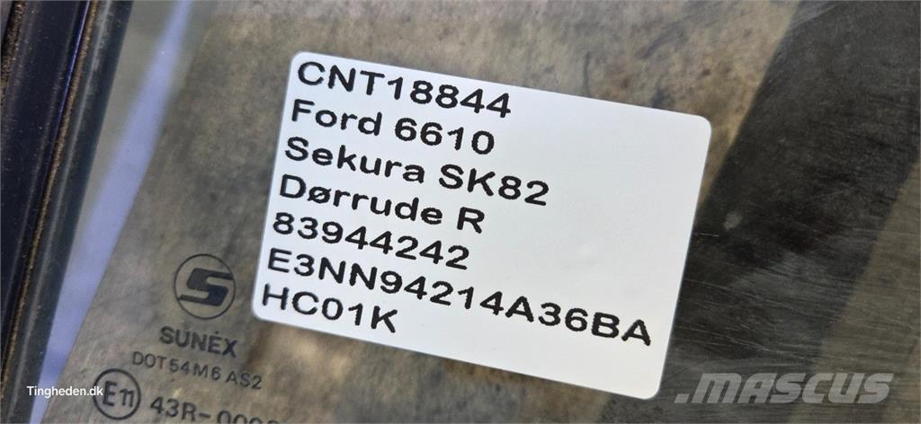 Ford 6610 Καμπίνες και εσωτερικό