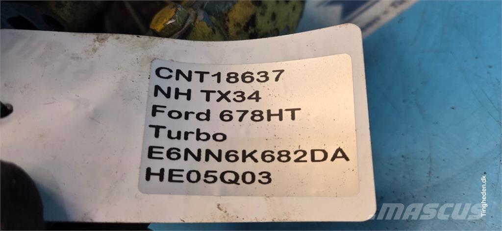 Ford 678 HT Κινητήρες