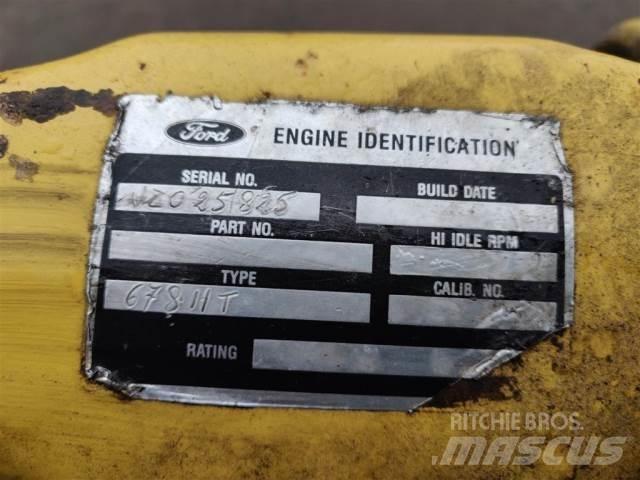 Ford 678HT Κινητήρες