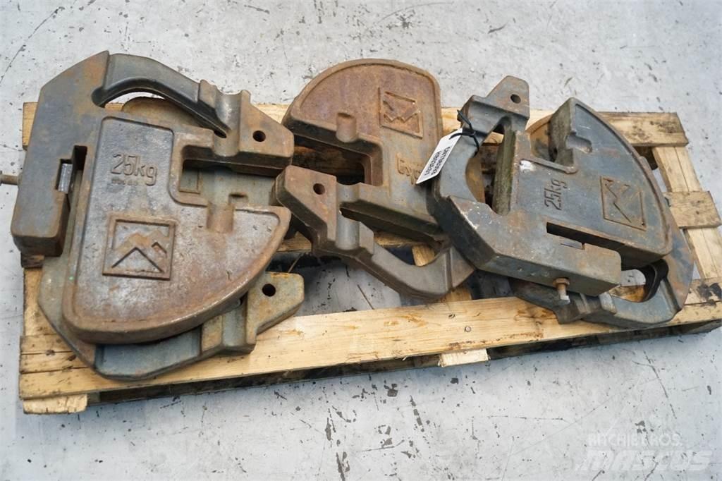  Frontvægt 25Kg Μπροστινά βαρίδια