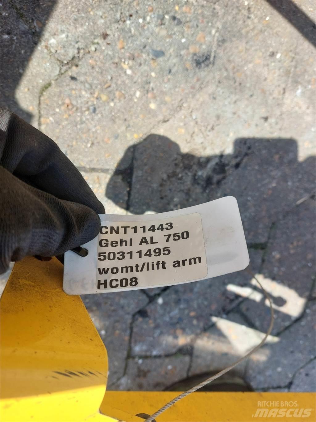 Gehl AL750 Μπούμες και κουτάλες