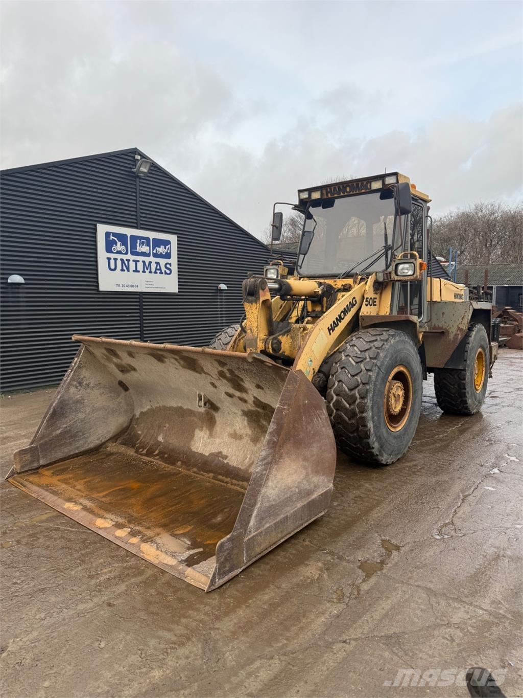 Hanomag 50E Φορτωτές με λάστιχα (Τροχοφόροι)