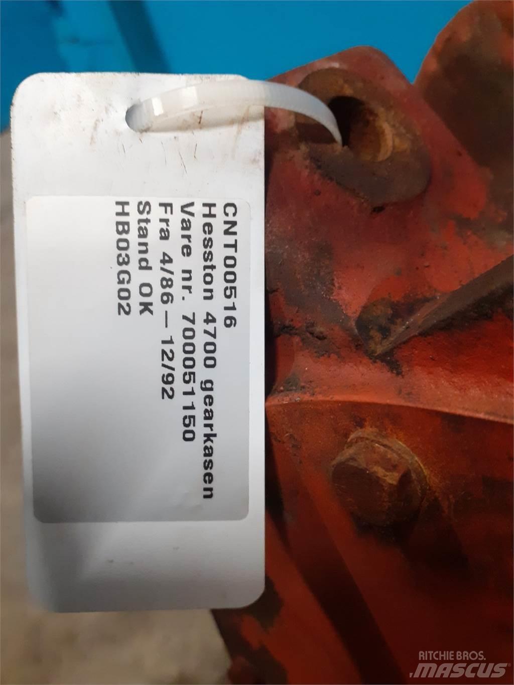 Hesston 4700 Μετάδοση κίνησης