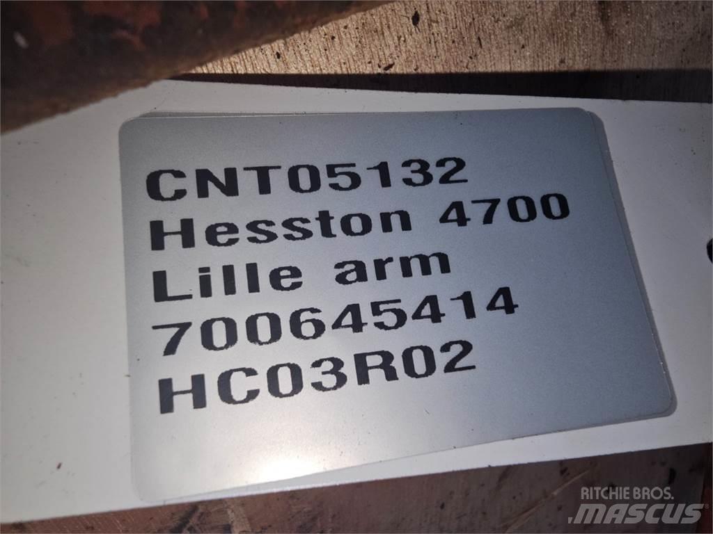 Hesston 4700 Λοιπός εξοπλισμός συγκομιδής χορτονομής