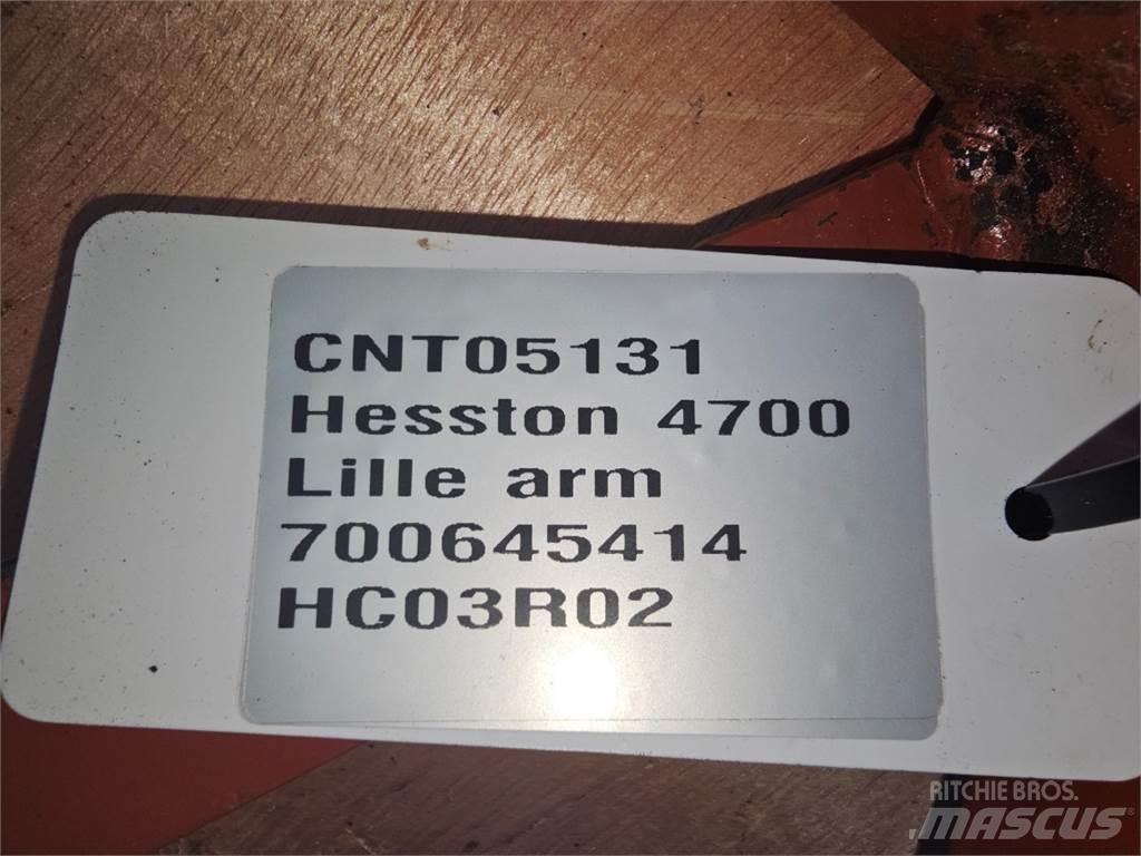 Hesston 4700 Λοιπός εξοπλισμός συγκομιδής χορτονομής