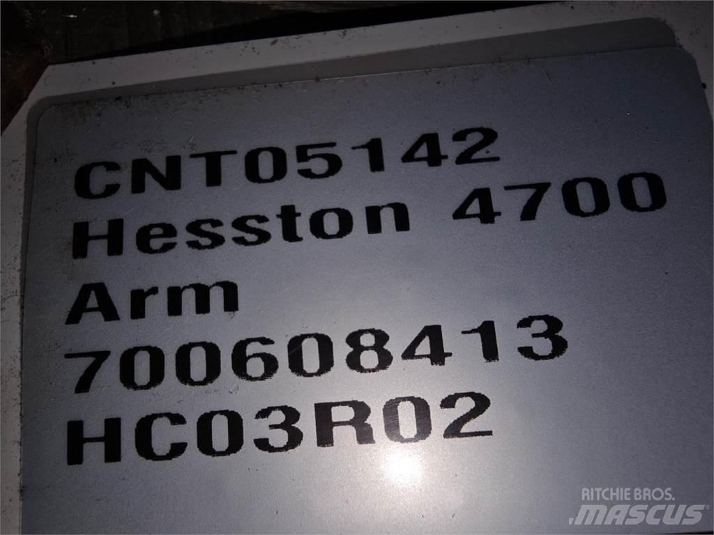 Hesston 4700 Λοιπός εξοπλισμός συγκομιδής χορτονομής